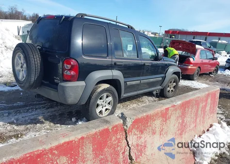 2007 Jeep Liberty Sport z USA, uszkodzony, nr VIN 1J4GL48K37W604789
